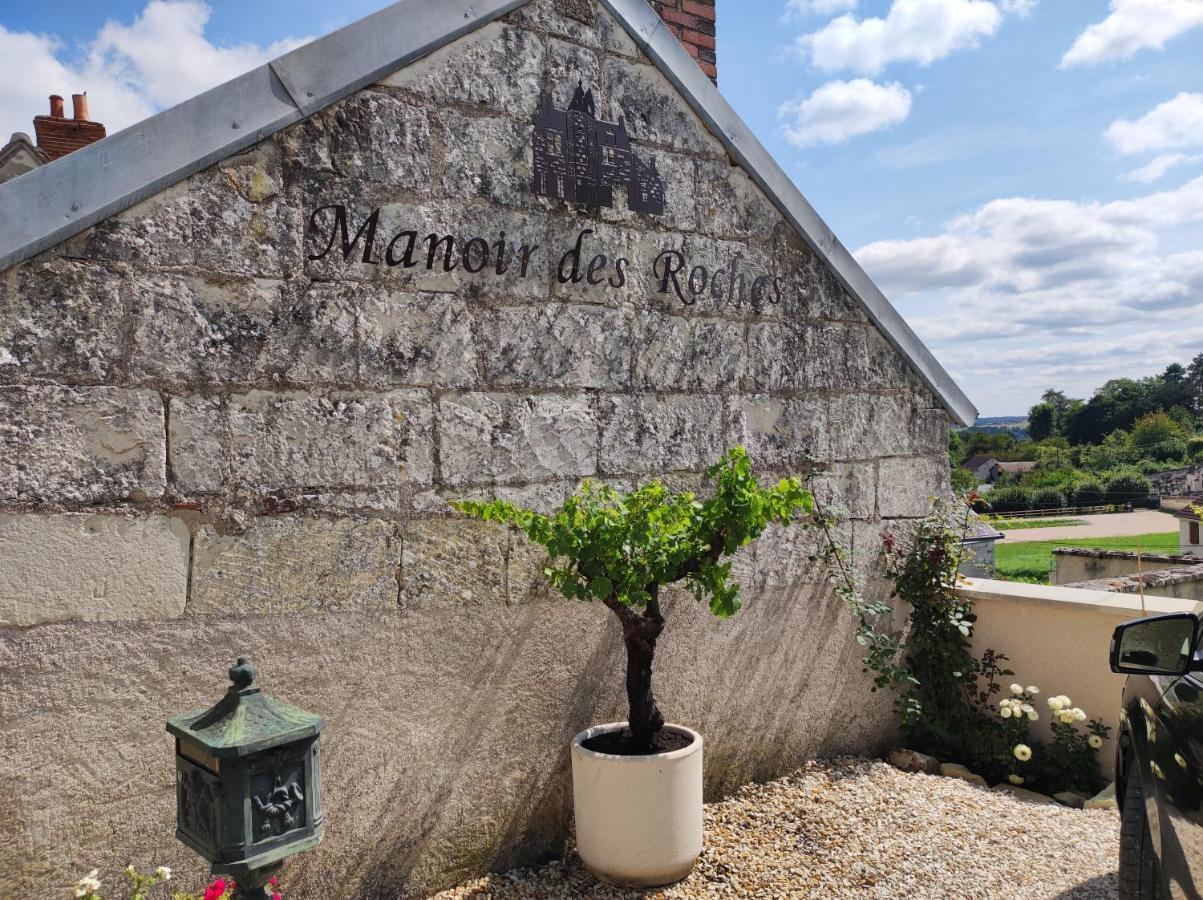 Le Manoir Des Roches Bed & Breakfast Bourré Exterior photo